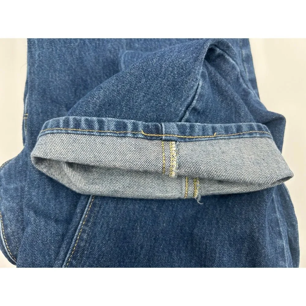 W.H. Ranch Jeans Men's 36x36 Denim Dungarees Zipper Fly